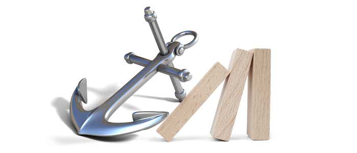 قلاب یا anchoring