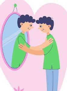 عشق به خود توسط تمرین آینه
