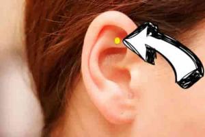 نقطه shen men در گوش